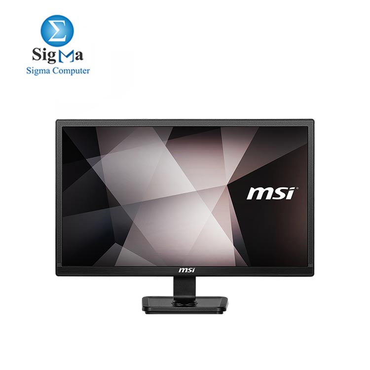 MSI MONITOR 21.5 PRO MP221 FHD Monitor 1920x1080 - 5ms - VGA HDMI - Black Black