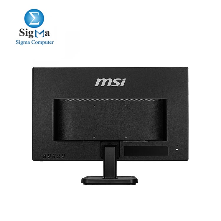 MSI MONITOR 21.5 PRO MP221 FHD Monitor 1920x1080 - 5ms - VGA HDMI - Black Black