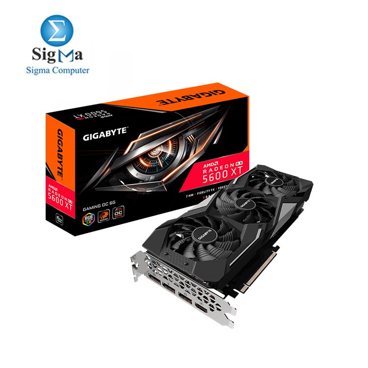 GIGABYTE Radeon RX 5600 XT GAMING OC 6GB GDDR6 