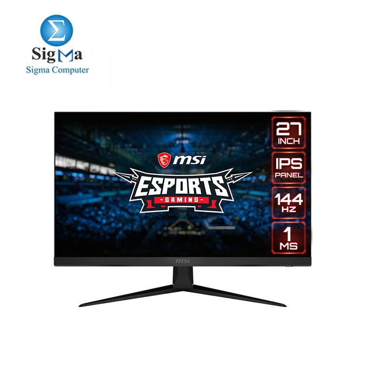 MSI OPTIX G271 27    FHD IPS 144Hz 1ms  with Super Narrow Bezel AMD Radeon FreeSync Gaming Monitor   Black