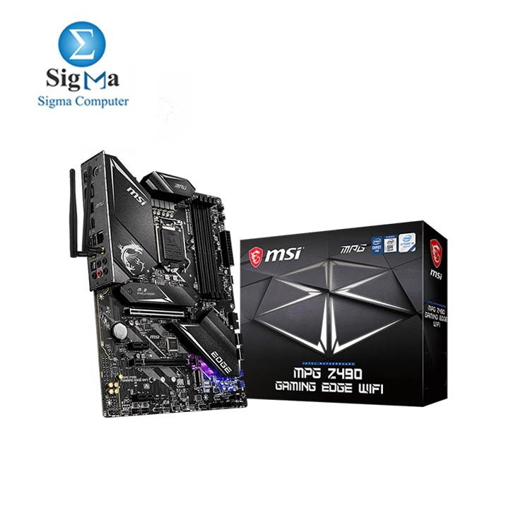 MSI MPG Z490 Gaming Edge WiFi ATX Gaming Motherboard