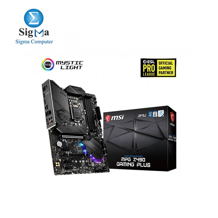 MSI MPG Z490 GAMING PLUS MOTHERBOARD