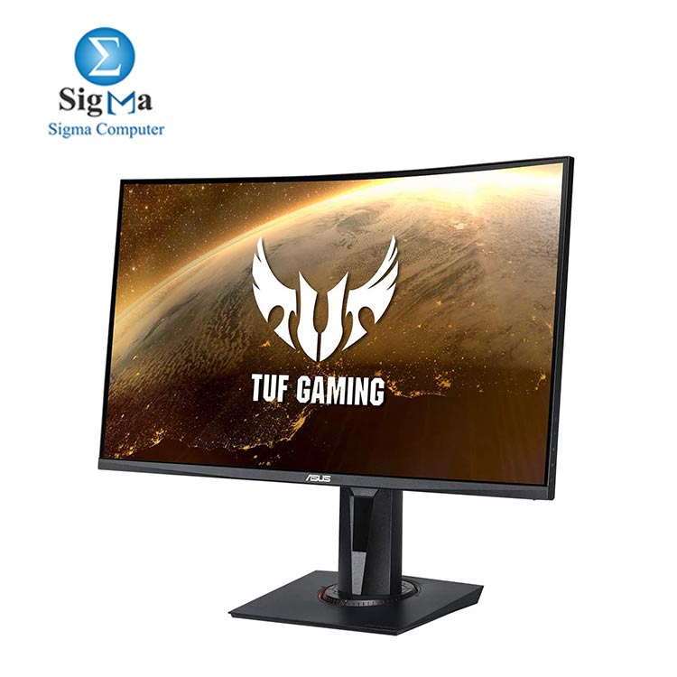  ASUS TUF Gaming VG27WQ Curved Gaming Monitor – 27 inch WQHD (2560x1440)- 165Hz - 1MS - VA