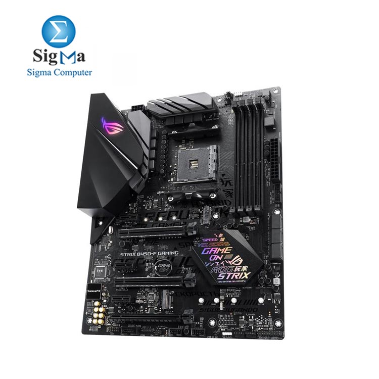  Asus ROG Strix B450-F Gaming RGB LED lighting Motherboard