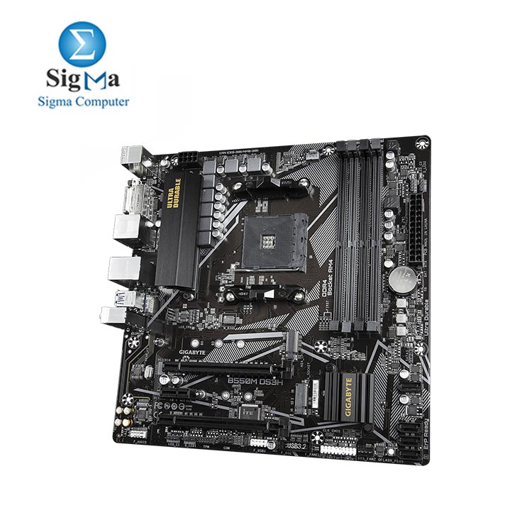 GIGABYTE B550M DS3H Motherboard