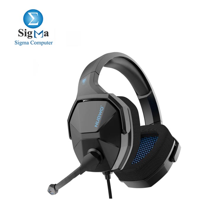 NUBWO N13 PC Gamer Headset Over-ear Gaming Headphones 3D Surround Earphone with Mic Noise Cancelling