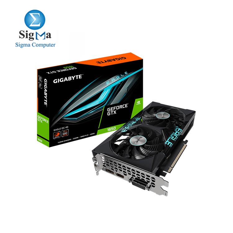 GIGABYTE GeForce GTX 1650 D6 EAGLE OC 4G