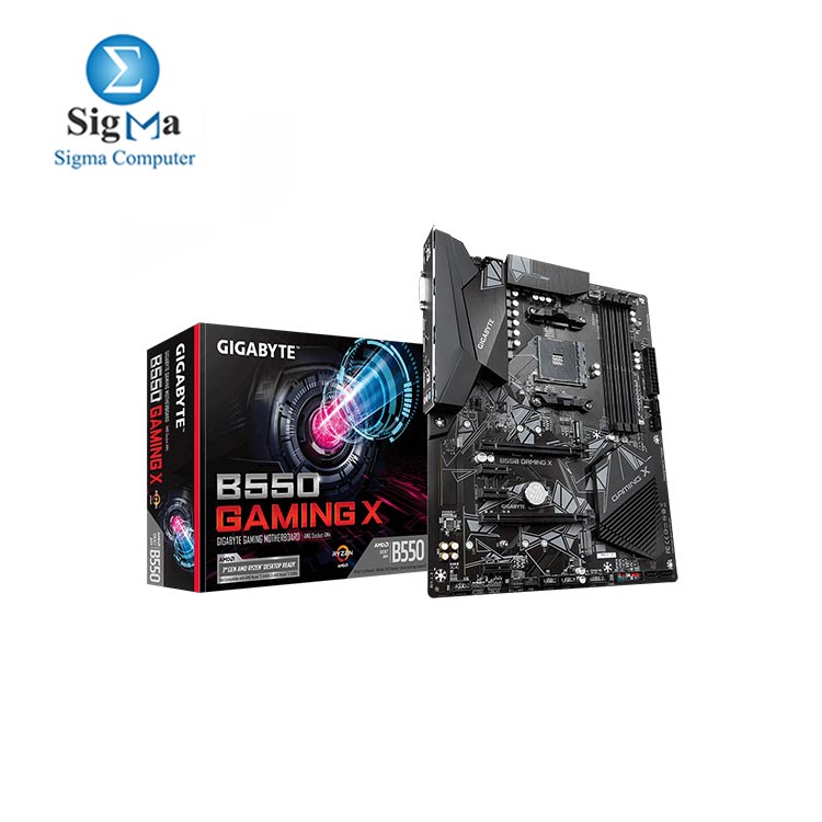 GIGABYTE B550 GAMING X Motherboard with Digital VRM Solution