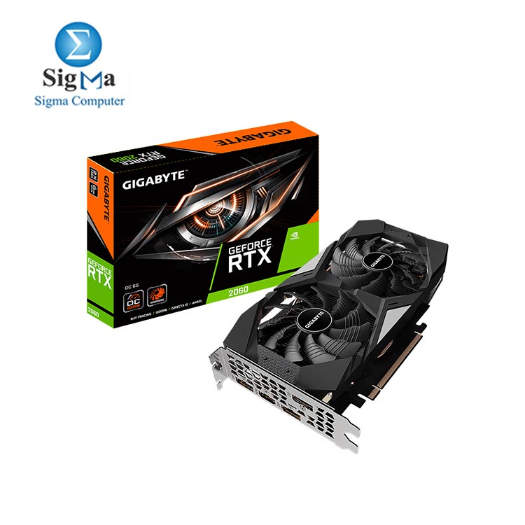 GIGABYTE GeForce RTX 2060 OC 6GB Graphics Card