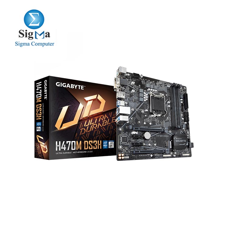 Gigabyte H470M DS3H LGA1200 MOTHERBOARD