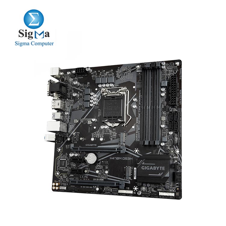 Gigabyte H470M DS3H LGA1200 MOTHERBOARD