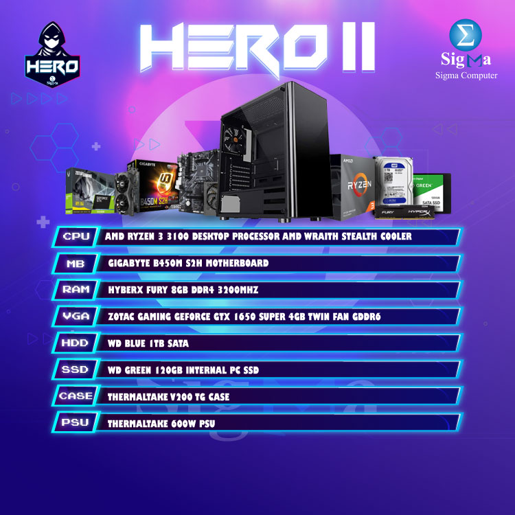 HERO 2 BUNDLE 10000 RYZEN