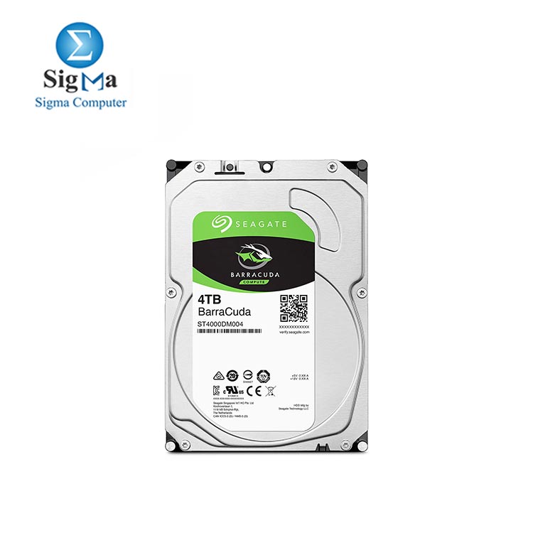 Seagate BarraCuda 4TB Internal Hard Drive HDD     3.5 Inch Sata 6 Gb s 5400 RPM