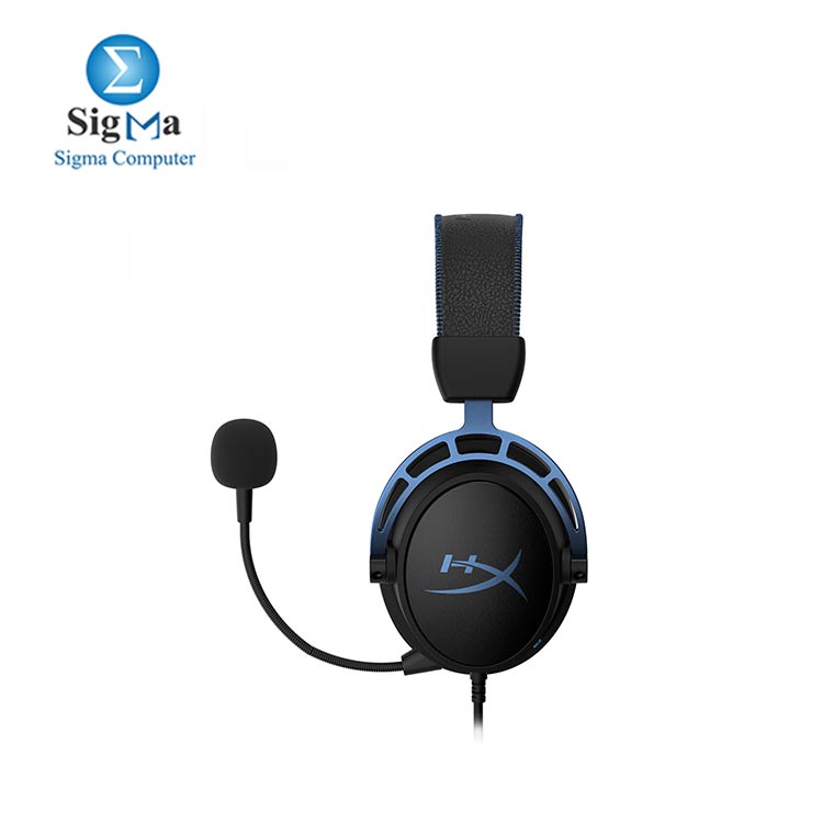 HyperX Cloud Alpha S - PC Gaming Headset  7.1 Surround Sound Chat Mixer  Breathable Leatherette  Memory Foam  and Noise Cancelling Microphone - Blue  HX-HSCAS-BL WW 