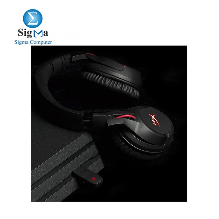 HyperX Cloud Flight Wireless Gaming Headset for PC/PS4 HX-HSCF-BK/EM