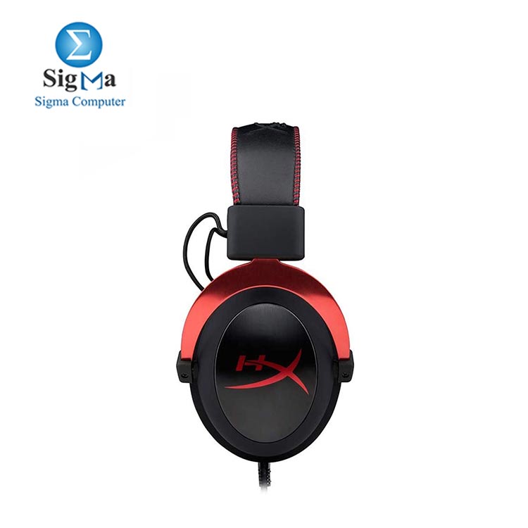 HyperX Cloud II - Gaming Headset  7.1 Surround Sound  Memory Foam Ear Pads  Durable Aluminum Frame  Detachable Microphone  KHX-HSCP-RD 