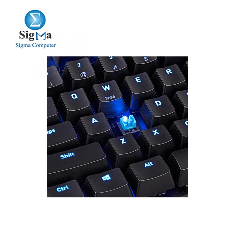 THERMALTAKE NEPTUNE PRO GAMING KEYBOARD BLUE LED BACKLIGHT BLUE SWITCH