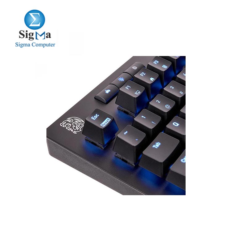 THERMALTAKE NEPTUNE PRO GAMING KEYBOARD BLUE LED BACKLIGHT BLUE SWITCH