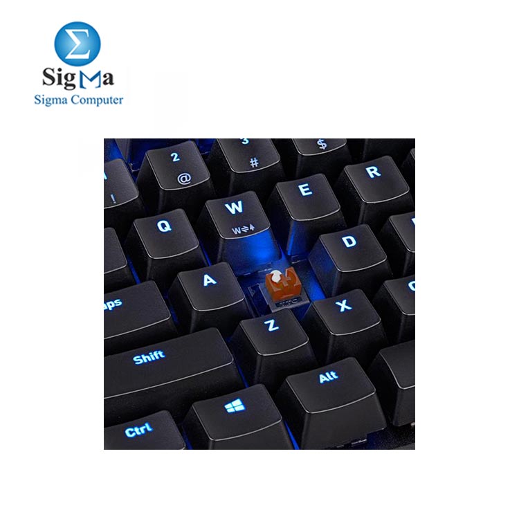 THERMALTAKE NEPTUNE PRO GAMING KEYBOARD BLUE LED BACKLIGHT  BROWN SWITCH