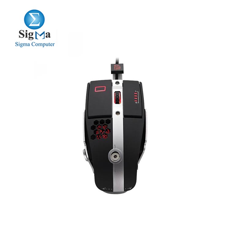 THERMALTAKE Tt eSPORTS Level 10 M Advanced Ergonomic Laser Gaming Mouse with 3-Zone RGB