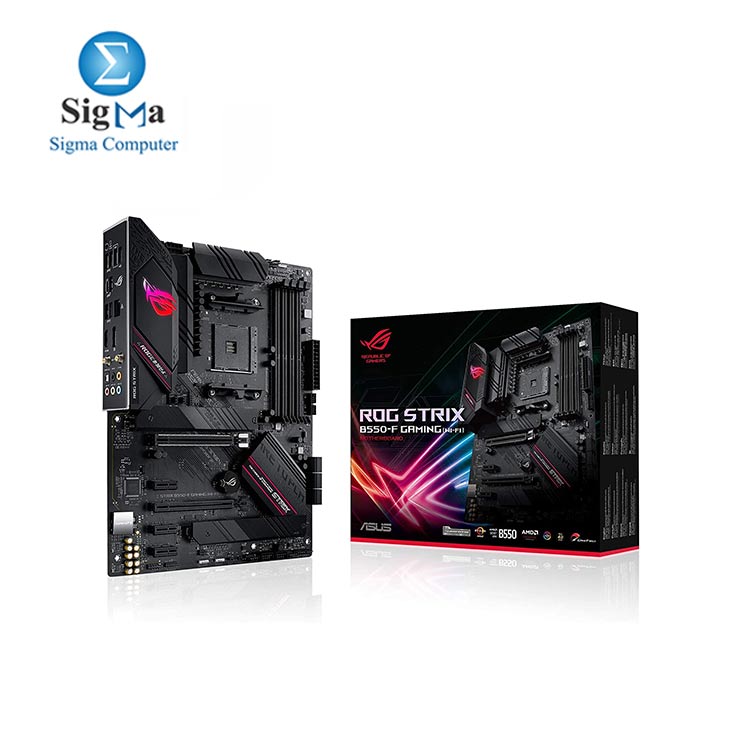 ASUS ROG Strix B550-F Gaming  WiFi 6  AMD AM4  3rd Gen Ryzen ATX Gaming Motherboard