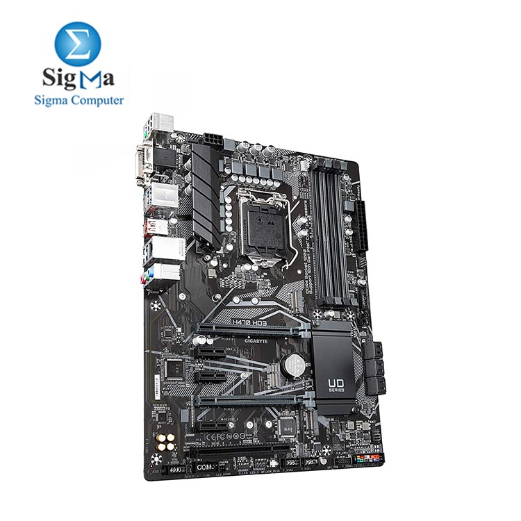 Gigabyte H470 HD3 (LGA1200INTELH470ATXDual M.2SATA 6GbsUSB 3.2 Gen 1HDMI DDR4 Motherboard)