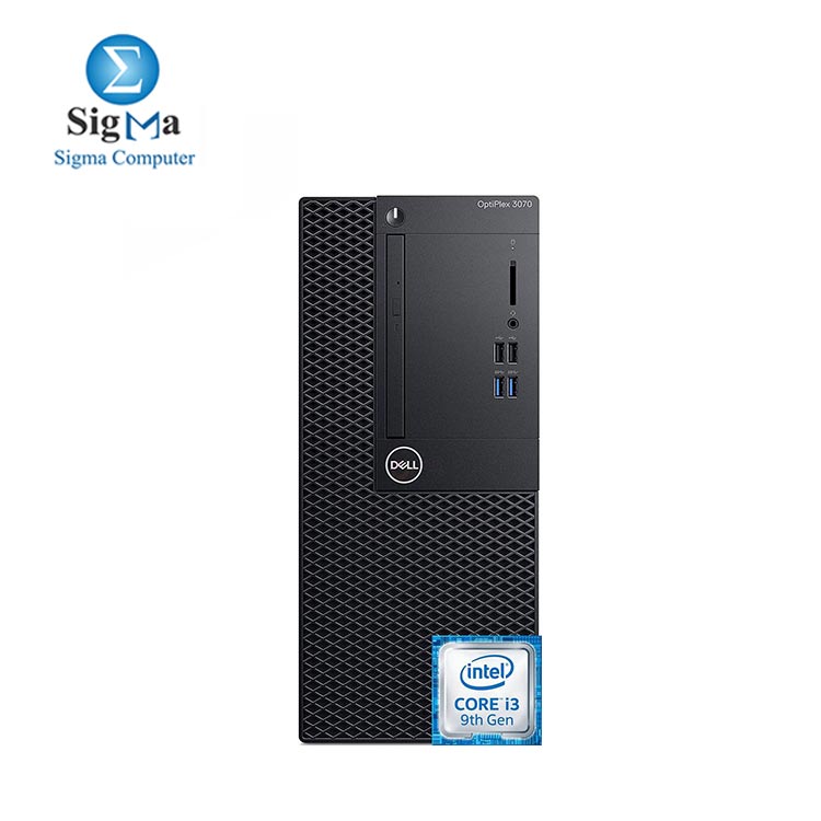 DELL OPTIPLEX 3070 MT INTEL CORE I3-9100 4GB DDR4 1TB HDD INTEL UHD GRAPHICS 630