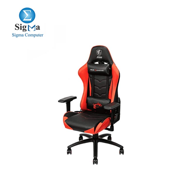 MSI MAG CH120 Gaming Chair - Black   Red