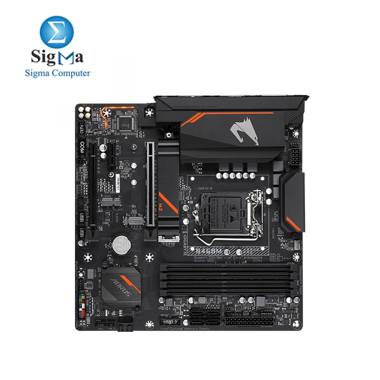 AORUS B460M PRO Motherboard with RGB Fusion 2.0 with Digital LEDs, Intel® GbE LAN with cFosSpeed