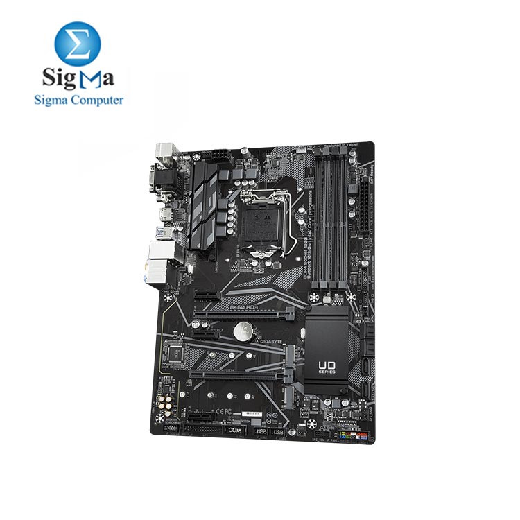 GIGABYTE B460 HD3 Motherboard with Dual NVMe PCIe Gen3 M.2 Slots