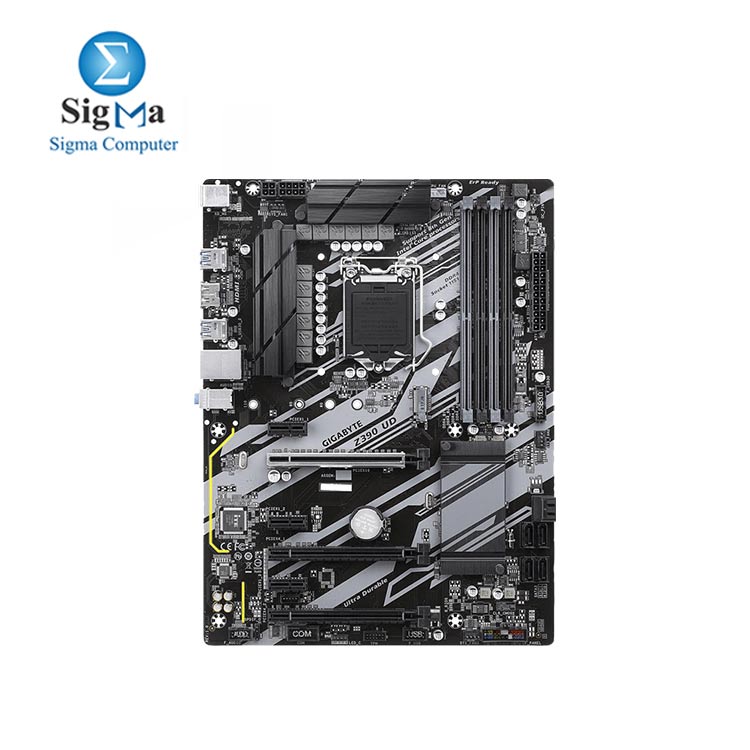 GIGABYTE Z390 UD  Intel LGA1151 Z390 ATX M.2 Realtek ALC887 Realtek 8118 Gaming LAN HDMI Gaming Motherboard