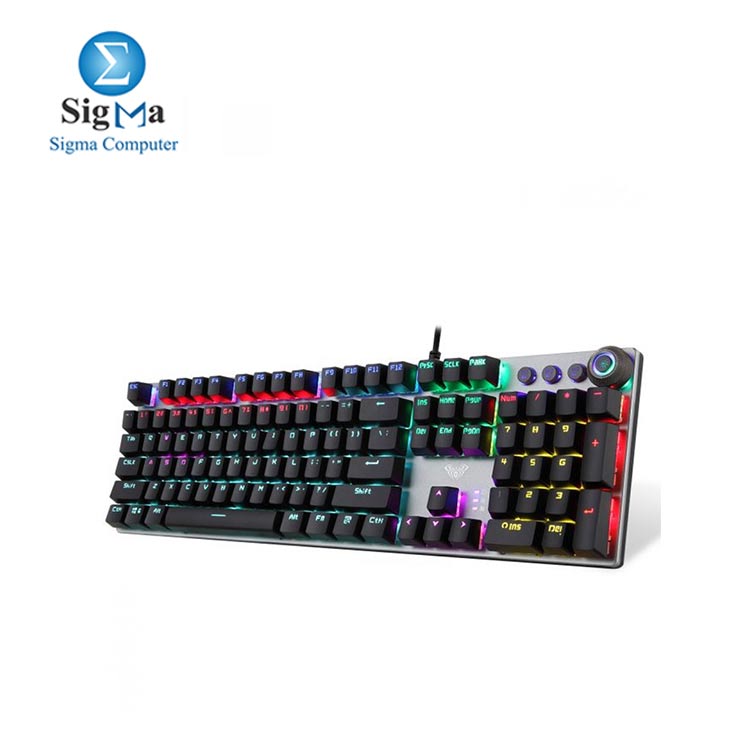 Aula F2058 Gaming RGB Mechanical Keyboard - Blue Switch