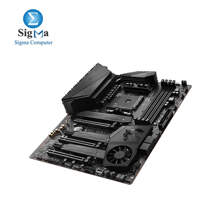  MSI Meg X570 Unify Motherboard  AMD AM4  DDR4  PCIe 4.0  SATA 6GB s  M.2  USB 3.2 Gen 2  Ax Wi-Fi 6  Bluetooth 5  ATX  