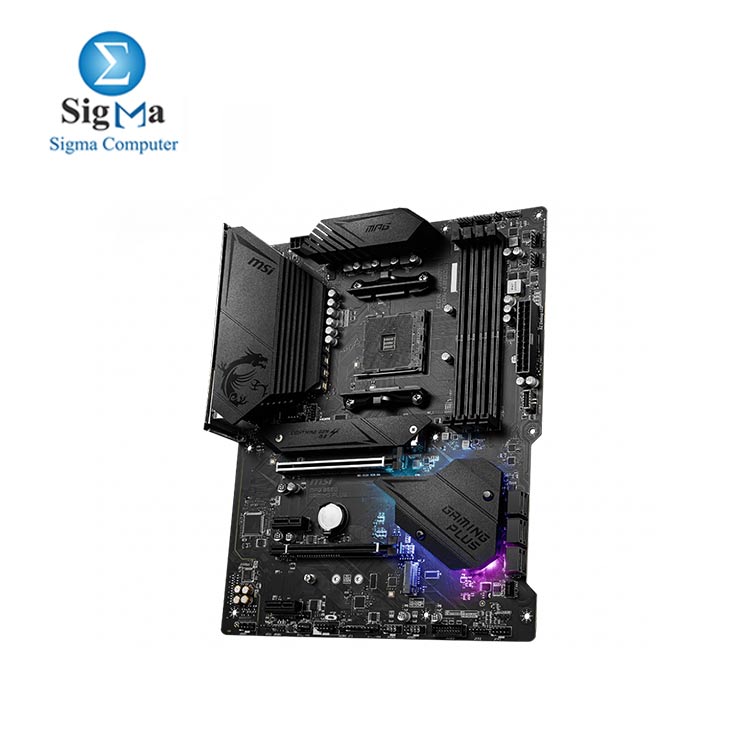 MSI MPG B550 Gaming Plus Gaming Motherboard  AMD AM4  DDR4  PCIe 4.0 