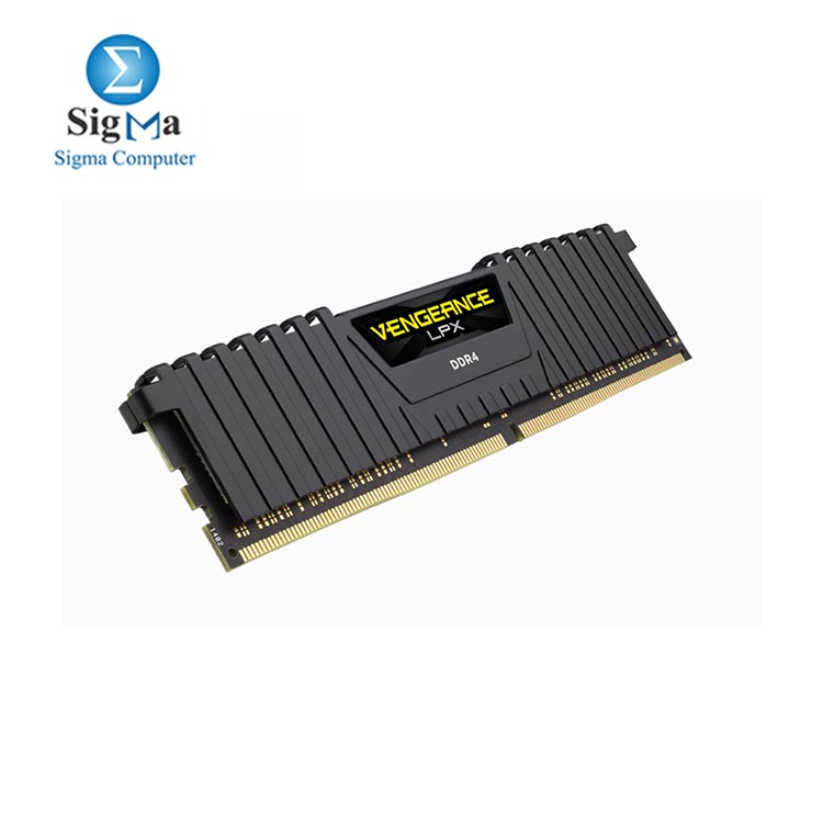 CORSAIR VENGEANCE LPX 16GB  1 x 16GB  DDR4 DRAM 3200MHz C16-20-20-38 Memory Kit - Black 