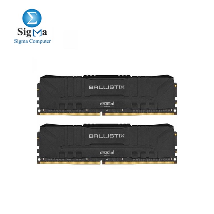 Crucial Ballistix 32GB Kit (2 x 16GB) DDR4-3200 Desktop Gaming Memory (Black)