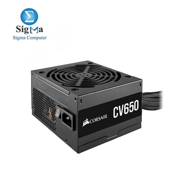 CORSAIR CV Series CV650 — 650 Watt 80 Plus Bronze Certified PSU