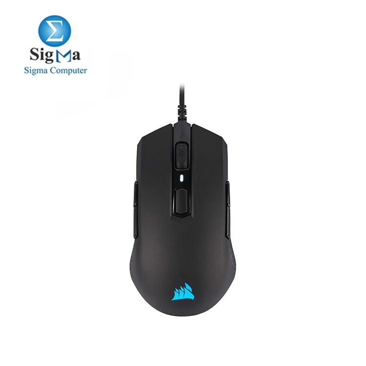 Corsair M55 RGB Pro Wired Ambidextrous Multi-Grip Gaming Mouse - 12 400 DPI  - 8 Buttons - Black