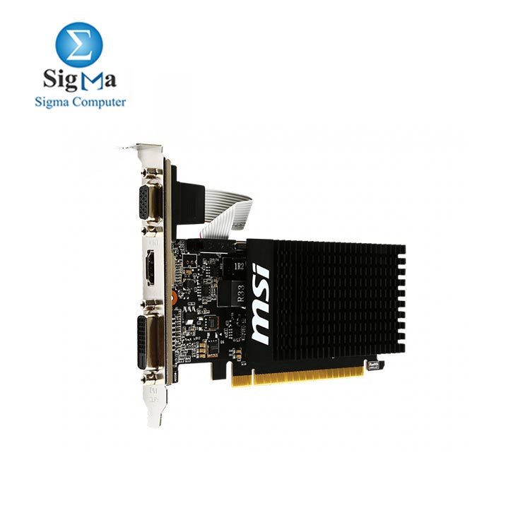 MSI Gaming GeForce GT 710 2GB GDRR3 64-bit Single Fan Low Profile Graphics Card  GT 710 2GD3 LP  