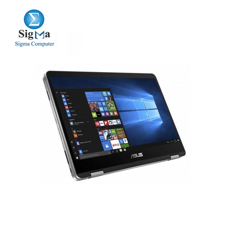 ASUS VivoBook Flip TP401MA-BZ215T Celeron N4020-4GB-SSD 128GB-Intel UHD Graphics-14 HD Touch-Win10-Grey-Stylus pen free bundle