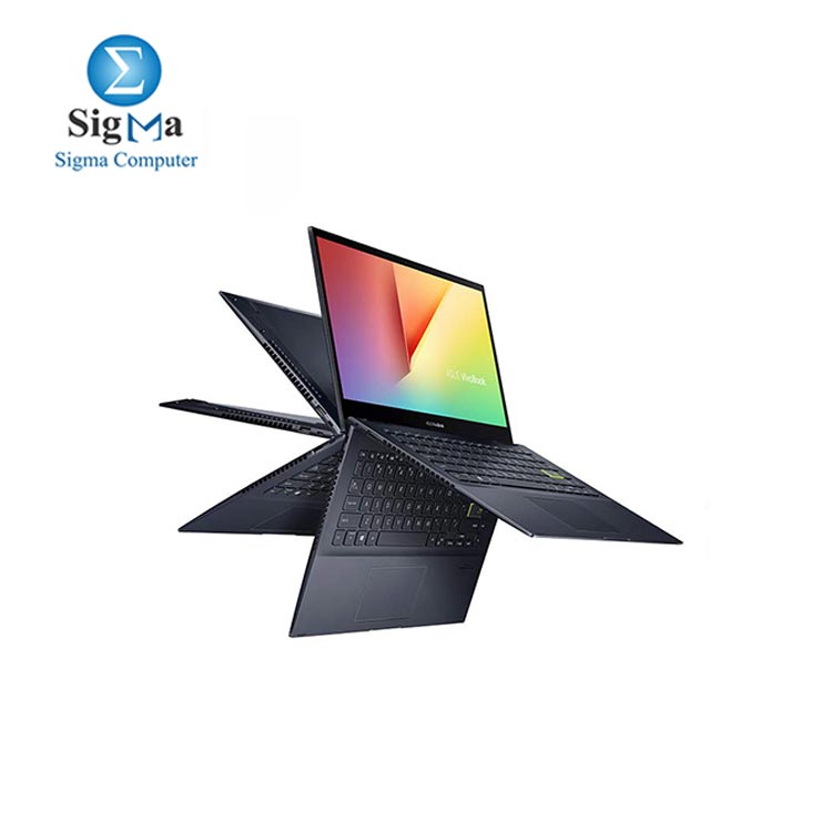 ASUS VivoBook Flip TM420IA-EC056T AMD R3-4300U-4GB-SSD 256GB-AMD Radeon Graphics-14 FHD Touch-Win10-Black