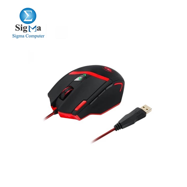 Redragon M801 Mammoth 16400 DPI Programmable Laser Gaming Mouse