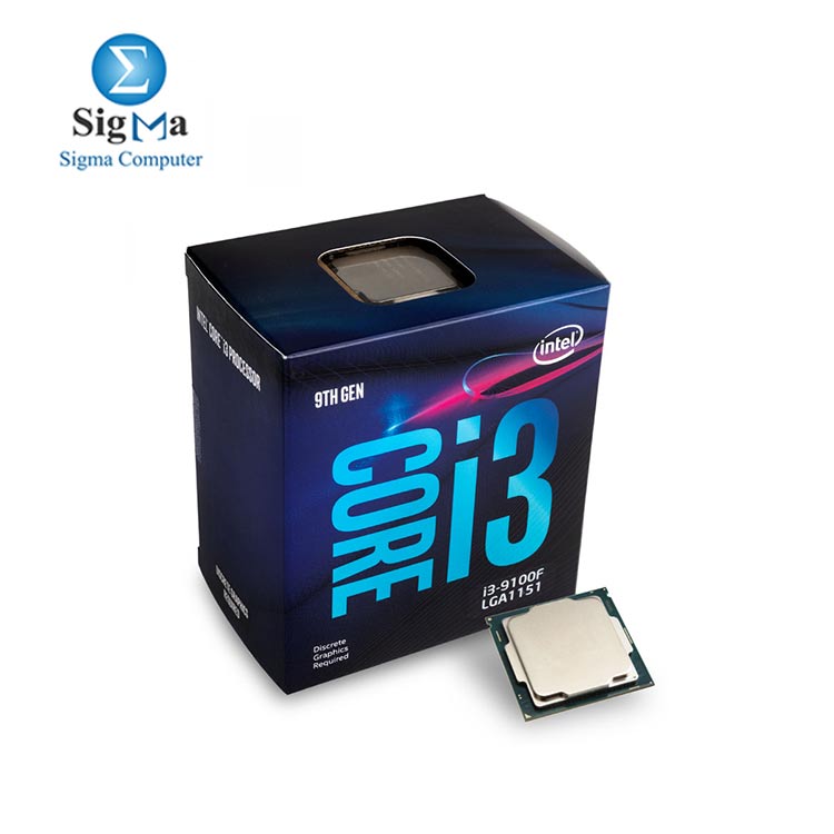 Intel Core i3-9100F Coffee Lake 4-Core 3.6 GHz (4.2 GHz Turbo) LGA