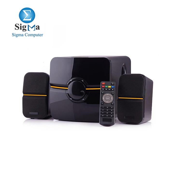 EXTRA 5200 2.1 PREMIUM SOUND SYSTEM   BLUETOOTH  USB AND REMOTE - BLACK