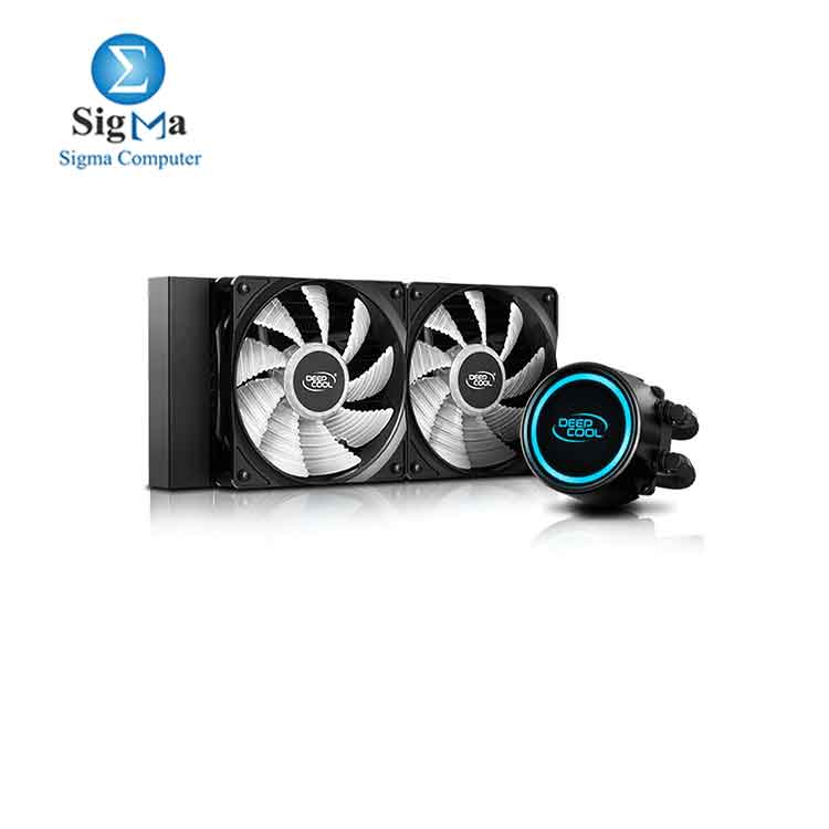 DEEPCOOL Gammaxx GAMMAXX L240 V2 Reliable   Viable CPU Cooler