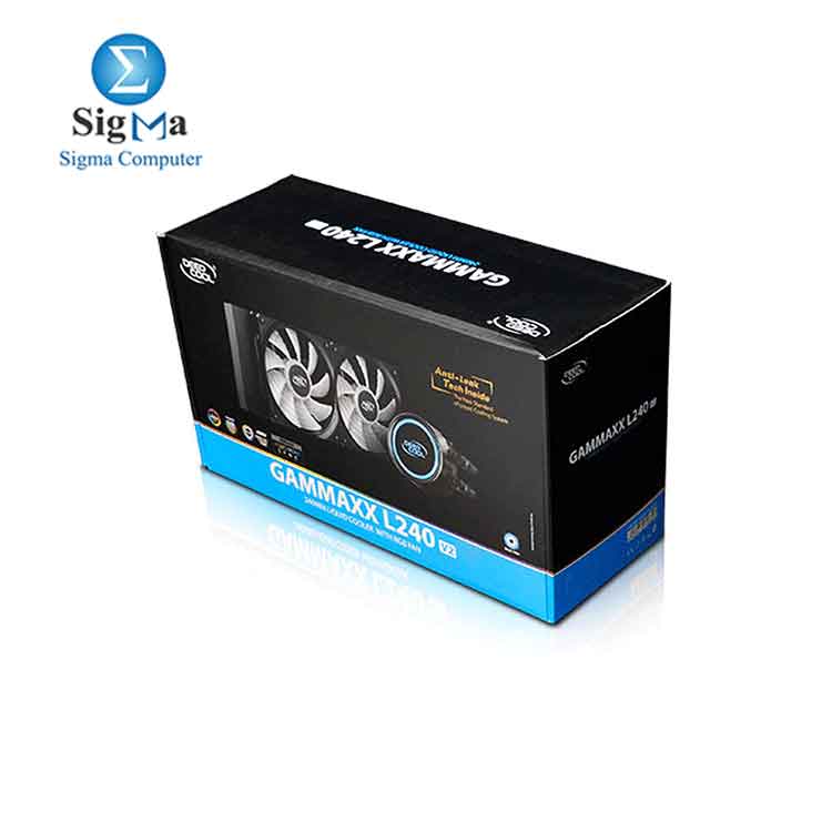 DEEPCOOL Gammaxx GAMMAXX L240 V2 Reliable   Viable CPU Cooler