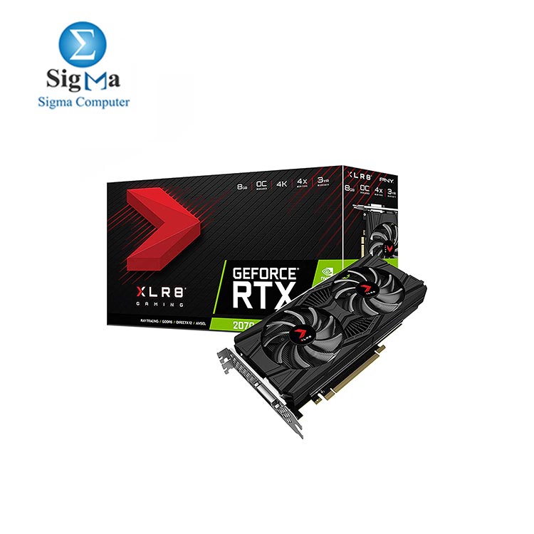 PNY GeForce RTX 2070 8GB XLR8 Gaming Overclocked Edition PNY GeForce RTX 2070 8GB XLR8 Gaming Overclocked Edition