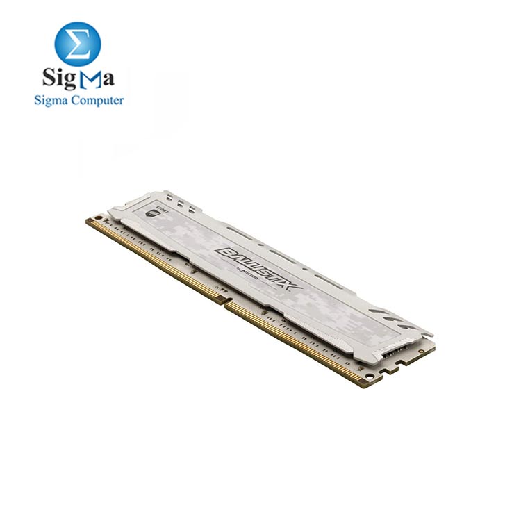 Crucial 16GB Ballistix Sport LT 3200 MHz DDR4 DRAM Desktop Gaming Memory Single CL16   White 