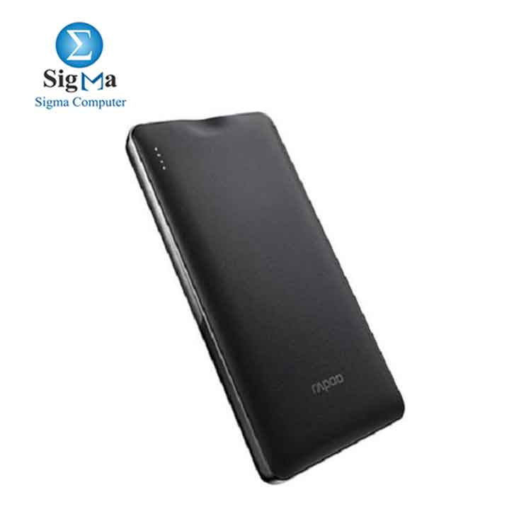 Rapoo P390 Polymer - 10000mAh Powerbank - Black