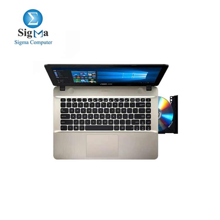 ASUS Laptop X441UA-GA604T i3-8130U-4GB-1TB-Intel Graphics-14.0 HD-Win10-Black